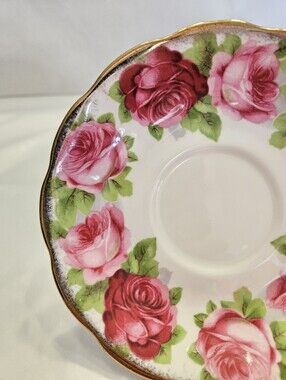 Saucer ONLY - "Old English Rose" by Royal Albert.